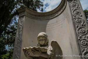 Girl with shell at Bonaventure