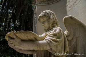 Girl with shell at Bonaventure