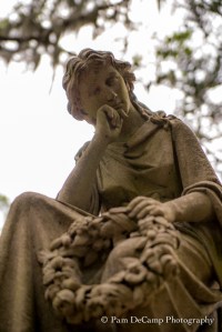 Close-up of the detail on this sculpture 