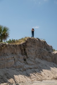 On top of the dunes on Bradley Beach, Ossabaw Island